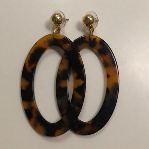 J.Crew Tortoiseshell Earrings